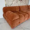 Glamor sofa, modern, modular, corner, for the living room, designer corner sofa boucle NICEA