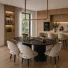 czarny designerski stol ovale