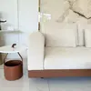 Nowoczesna Sofa narożna, ekskluzywny narożnik tapicerowany do salonu NAPOLEONE