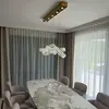 podluzny zyrandol krysztalowy premium