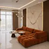 Glamor sofa, modern, modular, corner, for the living room, designer corner sofa boucle NICEA