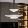 Designerska lampa wisząca nowoczesna z czarnym wykończeniem PLATER