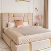 Zdjęcie łóżka bez materaca w ofercie Primavera Home w eleganckim stylu.
