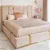 Dostępne w magazynie łóżko glamour od Primavera Home w Warszawie.