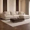 Nowoczesny narożnik modułowy wygodna aksamitna kanapa w stylu włoskim FIGARO