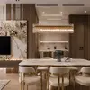 Matowa powierzchnia panelu administracyjnego w designerskim wnętrzu. Projekt od Primavera Home.