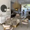 Panel administracyjny z możliwością personalizacji w eleganckim biurze. Projekty od Primavera Home.