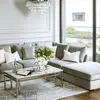 Detal poduszek sofy FIGARO w projekcie od Primavera Home.
