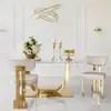 Różne perspektywy żyrandola Kryształowego CRYSTAL L od Primavera Home.