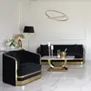 nowoczesna czarna sofa