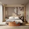 Modulowe wnętrze z łóżkiem Elen w nowoczesnym stylu. Meble od Primavera Home.