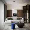 Zbliżenie na detale żyrandola CLOUD. Projekt od Primavera Home w Warszawie.
