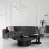 Widok bokowy stolika kawowego TWEEN GOLD. Stylowy mebel od Primavera Home.