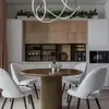 Aranżacja premium stołu Ovale 110 cm w luksusowym otoczeniu. Meble Primavera Home.