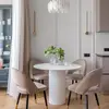 Wysublimowany detal stołu Ovale 110 cm. Projekt od Primavera Home.
