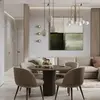 Szybka inspiracja z użyciem stołu Ovale 110 cm w nowoczesnym wnętrzu. Primavera Home.