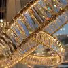 Detal źródeł światła w żyrandolu CRYSTAL 5 Złoty. Oferta Primavera Home.