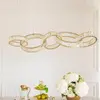 Żyrandol CRYSTAL 5 Złoty w aranżacji wnętrza glamour. Produkcja od Primavera Home.