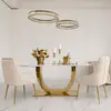 Prezentacja żyrandola Ring Złoty Eclipse w designerskiej aranżacji wnętrza. Primavera Home.