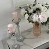 Konsola glamour LOLA na tle dekoracyjnych roślin. Aranżacja nowoczesnego wnętrza od Primavera Home.