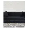 Sofa Glamour Madonna Czarna w baśniowym domowym krajobrazie, unikalna od Primavera Home.