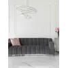 Sofa LONDON Nowoczesna z wymiarami 230x105x75 cm widoczna z góry. Meble na zamówienie od Primavera Home.