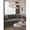 Sofa LONDON Nowoczesna widok z przodu, idealna do eleganckiego wnętrza. Meble na zamówienie od Primavera Home.