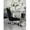 Aranżacja w biurze z ekskluzywnym krzesłem do jadalni glamour, w doskonałym dopasowaniu do nowoczesnego stylu od Primavera Home.