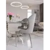 Widok z góry na ekskluzywne krzesło do jadalni glamour. Detal wykończenia od Primavera Home.