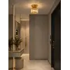 Lampa Sufitowa Kryształowa pojedynczy punkt świetlny DIAMOND XS , lampa glamour – Primavera Home w zbliżeniu, prezentująca piękno kryształowego szkła.