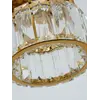 Lampa Sufitowa Kryształowa pojedynczy punkt świetlny DIAMOND XS , lampa glamour – Primavera Home uwieczniona w perspektywie, ukazująca jej elegancki kształt.