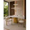 Ekspozycja Designerskiego Krzesła Romeo – Styl Włoski w showroomie. Meble na zamówienie od Primavera Home.