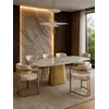 Designerskie Krzesło Romeo – Styl Włoski w jasnym wnętrzu. Aranżacja nowoczesnego wnętrza od Primavera Home.
