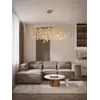 Lampa Kryształowa Nowoczesna Glamour Nad Stół w pełnej okazałości. Wspaniała oferta od Primavera Home.