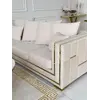 Złota Sofa Rozkładana Palace – Nowoczesna i Ekskluzywna widok z dolnego punktu, efektowne meble na zamówienie od Primavera Home.