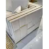 Złota Sofa Rozkładana Palace – Nowoczesna i Ekskluzywna w aranzacji nowoczesnego wnętrza, wyjątkowe meble z Primavera Home.