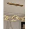 Żyrandol CRYSTAL 5 Złoty w aranżacji modern. Inspiracje od Primavera Home.