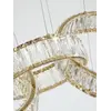 Żyrandol CRYSTAL 5 Złoty w klasycznym wnętrzu. Stylowe oświetlenie od Primavera Home.