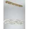 Szczegóły przestrzeni z Żyrandolem CRYSTAL 5 Złoty. Stylowe oświetlenie od Primavera Home.