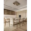 Zbliżenie detalowe na Designerski Hoker Drewniany Olivia – Krzesło Barowe od Primavera Home.