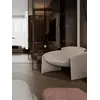 Boczne zbliżenie na fotel Noowczesny Spider. Detal wykończenia od Primavera Home.