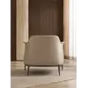 Aranżacja nowoczesnego wnętrza z wygodnym fotelem luksusowym do salonu z podnóżkiem MODERN. Stylizowane przez Primavera Home.