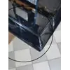 Stół glamour złoty ekskluzywny do jadalni, nowoczesny, czarny marmur LV COLLECTION OUTLET w artystycznej kompozycji z innymi elementami.