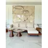 Aranżacja nowoczesnego wnętrza z wykorzystaniem stolika kawowego nowoczesnego eleganckiego Robin S i Robin L od Primavera Home.