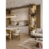 Cały zestaw z stolikiem kawowym nowoczesnym eleganckim Robin S i Robin L w aranżacji nowoczesnego wnętrza od Primavera Home.