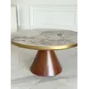 Stolik kawowy nowoczesny elegancki Robin S i Robin L w komplecie z innymi meblami, tworzący spójną aranżację od Primavera Home.
