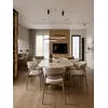 Designerskie Krzesło Drewniane Olivia – Nowoczesne w stylizacji. Ekspozycja w salonie od Primavera Home.