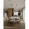 krzesło drewniane tapicerowane nowoczesne od Primavera Home
