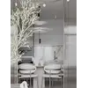 Detal zwieszenia designerskiej lampy wiszącej Plater Czarna Nowoczesna Premium, wykonanej przez Primavera Home.