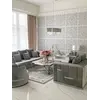 Cały zestaw mebli w towarzystwie sofy 2-osobowej EMPORIO, idealnych do nowoczesnego wnętrza. Aranżacja nowoczesnego wnętrza z Primavera Home.
